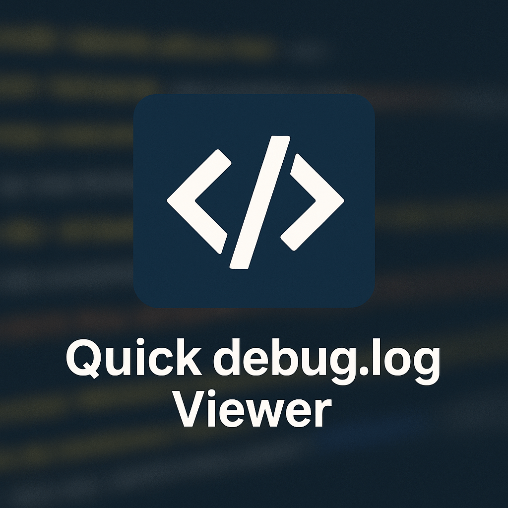 Quick debug.log Viewer